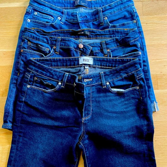 Joes 30/ Paige 31/ Gap 29 all fit size 12 comfortably - Picture 1 of 1